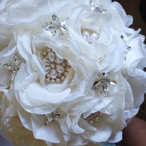 Custom Ivory Bridal Bouquet